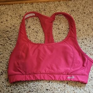 Avia Pink Racerback Sports Bra Moisture-Wicking